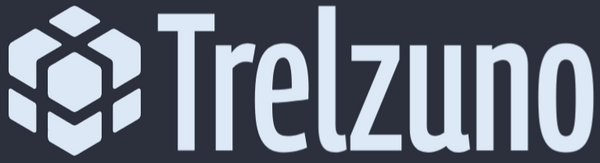 Logo of Trelzuno on a black background